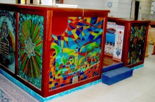 Teivat Hazan Amit- Vitrages and Painted Tiles- New